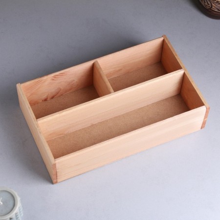 Wooden box 20.5 × 34.5 × 10 cm Gift chest-2