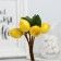 Decor for creativity "Lemonchiki" 11 cm (1 set = 1 bouquet) in the bouquet 6 fruits