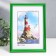 Photo frame plastic "Palette" 15x21 cm, green mix