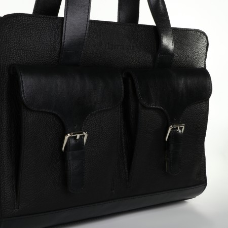 Male bag, igermann, black color-2