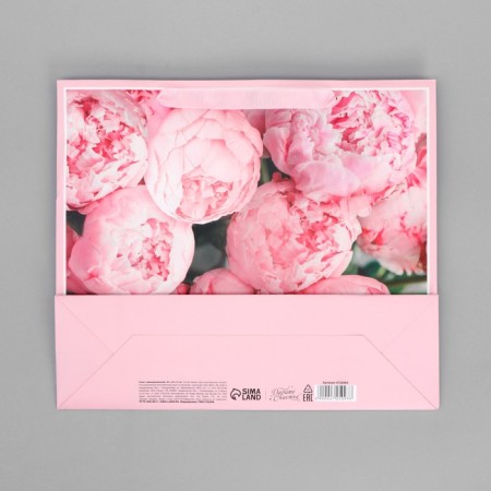 Gift Laminated horizontal package, packaging, “For You”, M 30 x 25.5 x 9 cm-6