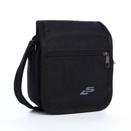 Male bag, luris, black color-1