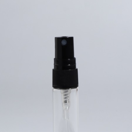 A bottle for storage, with a spray, 5 ml, packing - 5 pcs, black color-3