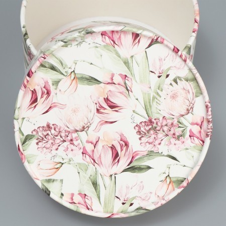 Gift box, packaging, "flowers", 13 x 8.5 cm-3