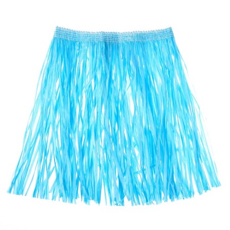 Hawaiian skirt, 40 cm, blue color-1