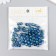 Beads for creativity plastic "Marble. Sapphire" d = 0.8 cm set 20 grams