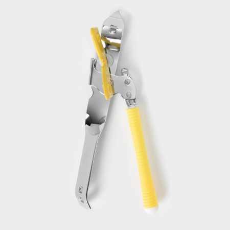 Knife canned share "original", 16 cm, yellow color-2