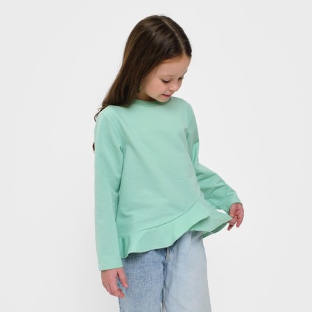 Svitshot for a girl with a kAFTAN "Basic Line" size size 30 (98-104), mint color-5