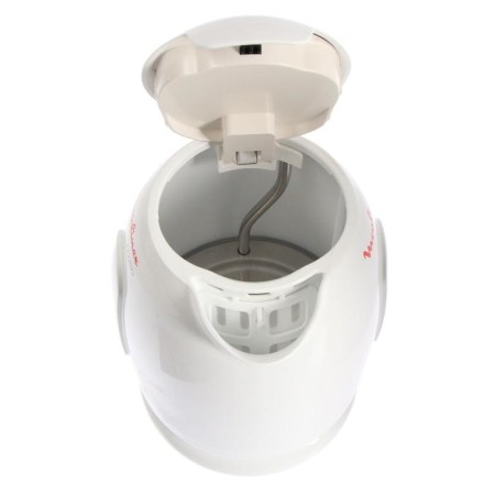 Electric kettle Moulinex by282130, plastic, 1.7 l, 2400 watts, white-1
