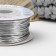 Weaving cord, metallized, d = 1 mm, 45.7 ± 0.5 m, silver color