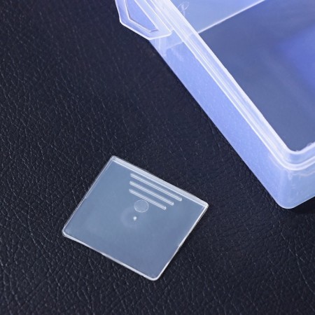 Organizer for storage, 14 cells, 21 × 17 × 4 cm, transparent-2