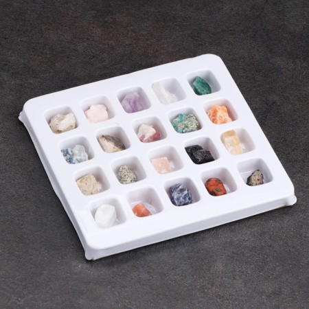 Collection of minerals, 20 pcs, 13x12 cm-1