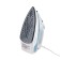 Iron Delta Lux DL-710, 2400 W, ceramic sole, 25 g/min, 320 ml, blue and white
