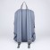 School textile Backpack 46x30x10 cm, vertical pocket, gray color, pink