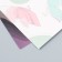 Scrapbooking paper bilateral "tenderness of spring" density 180 g 15.5x17 cm