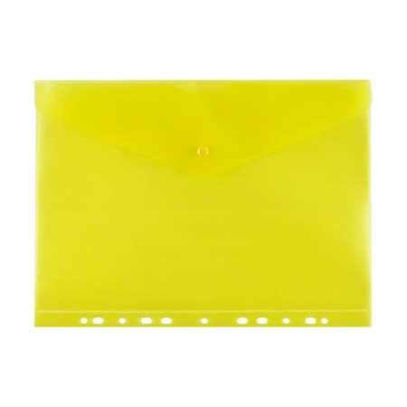 A set of converters on the button 5 pieces, A4, 180 μm, Calligrata Office, transparent, perforation on the long side, mix-12