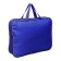 Folder with handles textile A4, 350 x 270 x 70 mm, calligrata "office", inner pocket, blue