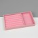 Steam for decorating 3 cells and 7 strips for rings, phlock, 21 × 12.3 × 2.5 cm, pink color