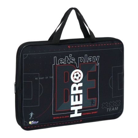 Folder with handles A4 45mm 350*265 PMD 2-20 "Be a hero" (handle) 71703-1