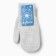 Women's mittens, gray color, size 20