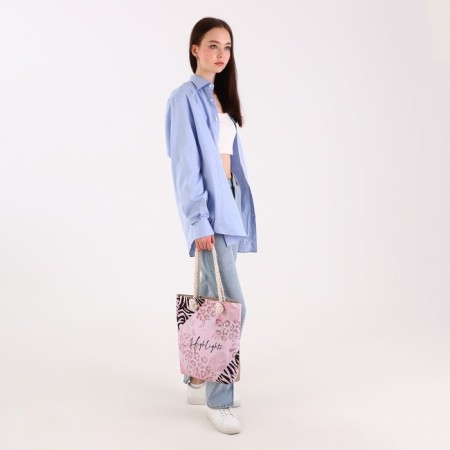 Women's beach bag "Highlights", 35x40 cm-11