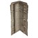 Stein angle (dark walnut) döcke-r