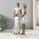Souvenir Polystone "Dad, mom and son - round dance" 15.5x10.5x26 cm