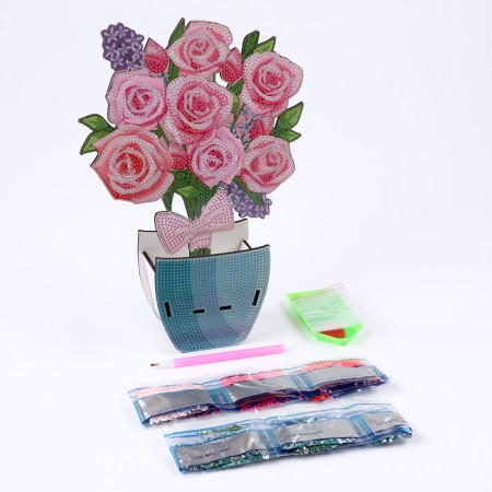 Diamond embroidery "Roses" Interior decor