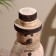 Souvenir New Year's "Snowman" Manvy Tree 11.5x11.5x25.5 cm