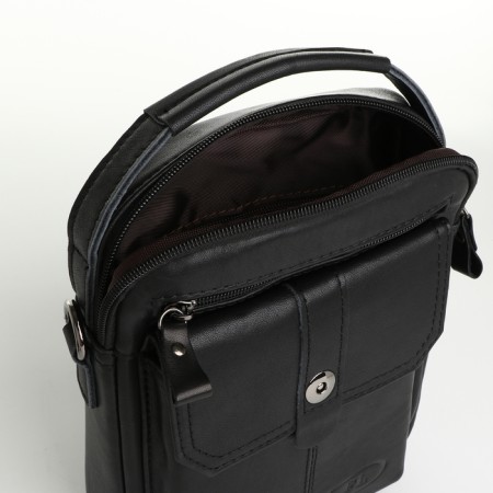 Male bag, Fidelio Largo, black color-4