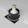 The built-in lamp Technical DL033-2-01B, 1x50W, 8.5x8.5x4.5 cm, GU10, Black Color Black