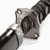 Souvenir weapon "Katana on the stand", black scabbard, 100 cm, mix