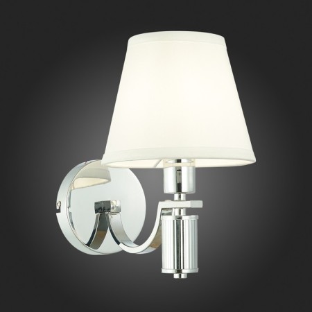 Wall lamp EVOLUCE. Sle111301-01. Monza. 1x40 watts, E14, 16x24.5 cm, chromium color-2