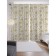 Photostes "Golden Snowflakes", Saten, size 145x265 cm, 2 pcs