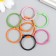 Ring for creativity (for photo albums) "Color" MIX int. D = 2.5 cm external. D = 3 cm set 8 pcs 91494