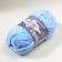 Yarn "Velluto" 100% micropoliester 68m/100g (218 St. Blue)