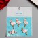 Decor for creativity metal, enamel "pink flamingo" gold 2.8x1.8 cm