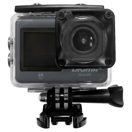 Digma Dicam 870, Sony IMX386, 16 MP, gray-3