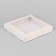 Self -charging box, craft, white, 21 x 21 x 3 cm