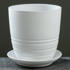 Flower pot 1.7 liter prestige white # 3