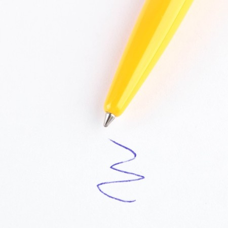 Automatic plastic pen “Educator, gratitude!”, Blue paste, 0.7 mm-4