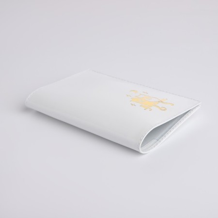 Cover for passport, white color-2
