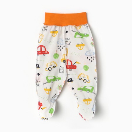 Kit for newborns, white color/cars, height 62 cm-6