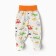 Kit for newborns, white color/cars, height 62 cm