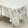 Ground tablecloth, 137 × 183 cm., Silver color