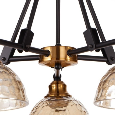 Chandelier 662485/5 E27 40W Black-Bronza 64x64x34 cm Bayerlux-3