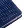 Dated 2025 diary, Escalada, A5 176 sheets, solid cover to leatzers with foam rubber, pancake embossing, perforation on the cover, block 70 g/m2, blue