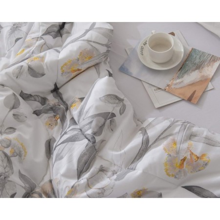 Frida blanket, size 200x220 cm, gray color-4
