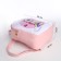 Baby backpack, lightning department, pink color