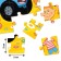 Puzzle "Professor and Blue Tractor", 24 elements